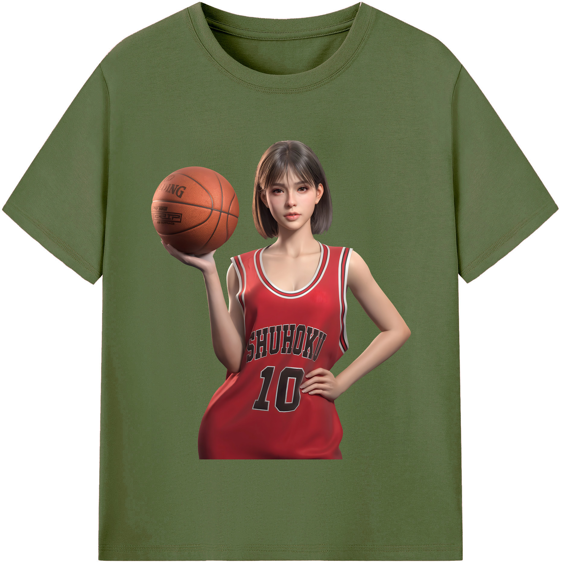 （画像用） SLAM DUNK／スラムダンク 綿100％半袖Tシャツ（フロントプリント）
